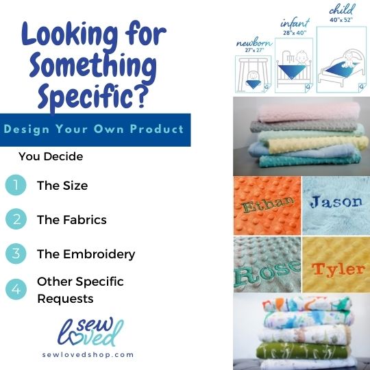 Custom-Made Baby Blankets You Can’t Find Elsewhere