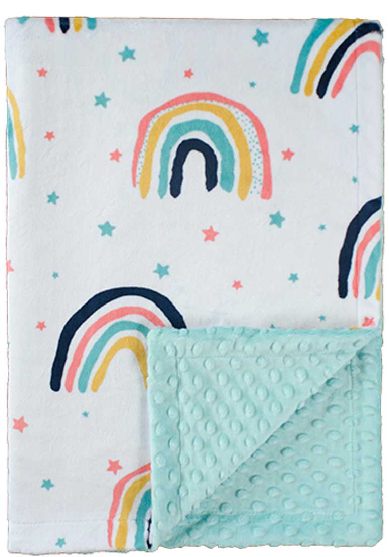 Custom baby blankets with name Silver Mighty Jungle customized baby blanket