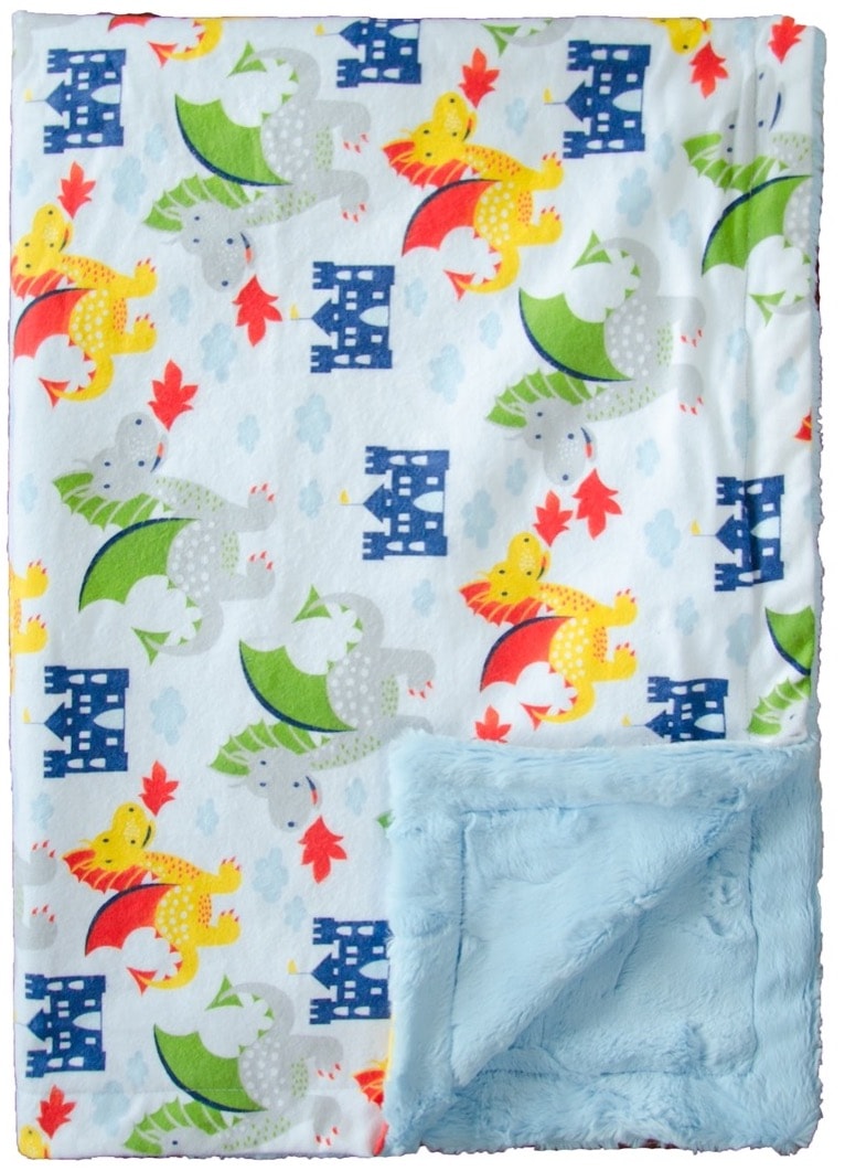 Custom baby blankets with name Orange Construction embroidered blankets for babies