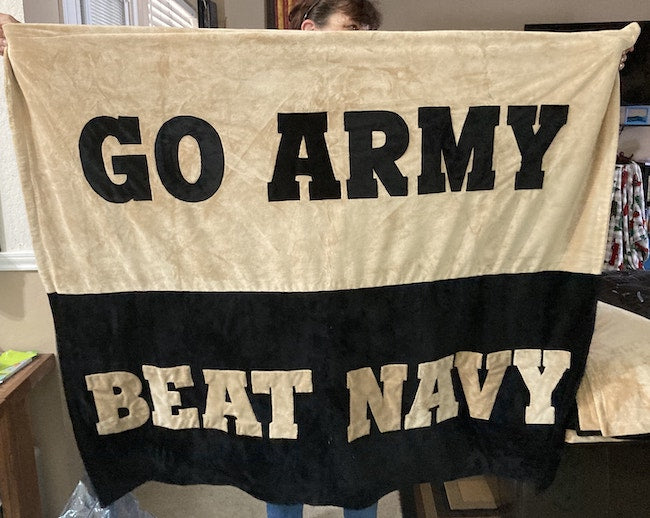 Custom baby blankets with name Throw (48"x58") minky baby blanket