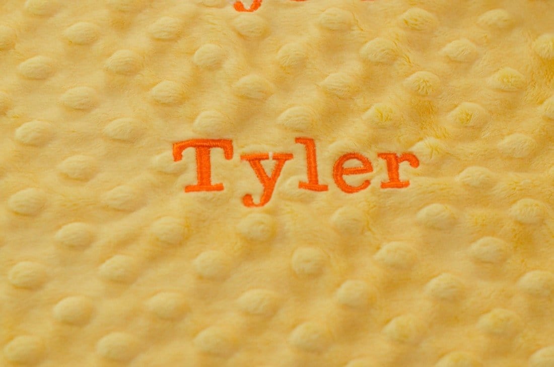 Custom baby blankets with name Infant (28"x40") customized baby blanket