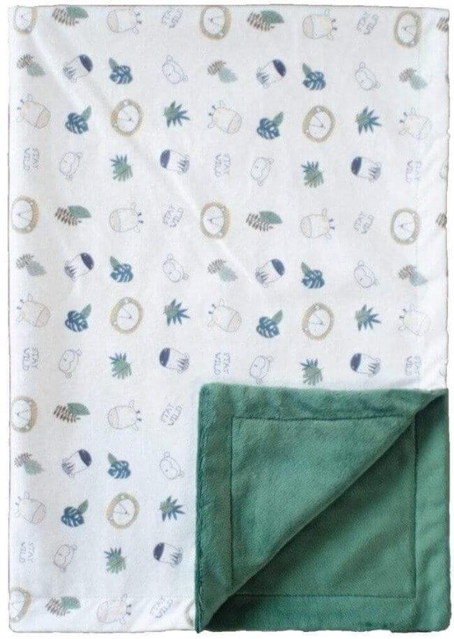 Custom baby blankets with name Orange Construction baby blankets embroidered