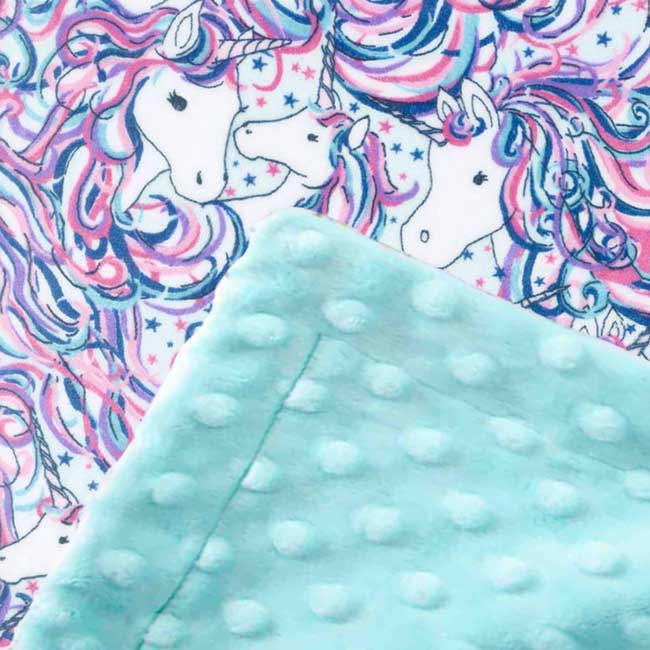 Custom baby blankets with name Silver Dimple Cuddle / E-I-E-I-O / Infant (28"x40") embroidered baby blanket