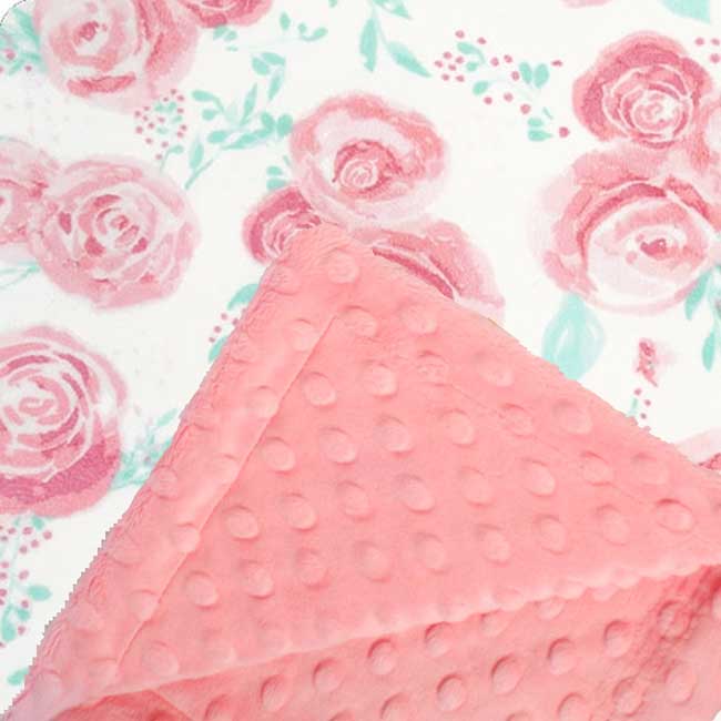 Custom baby blankets with name Silver Dimple Cuddle / E-I-E-I-O / Infant (28"x40")