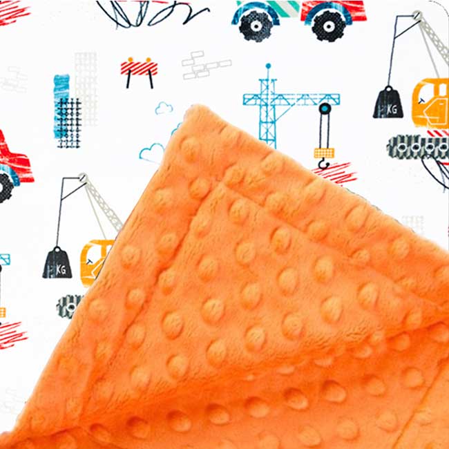 Custom baby blankets with name Silver Dimple Cuddle / E-I-E-I-O / Infant (28"x40") baby blankets handmade