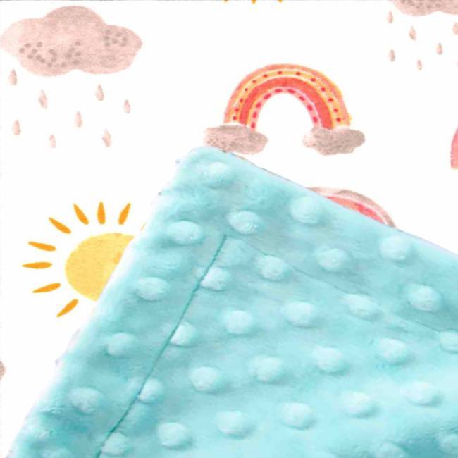 Custom baby blankets with name Silver Dimple Cuddle / E-I-E-I-O / Infant (28"x40") shannon cuddle blanket