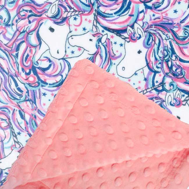 Custom baby blankets with name Silver Dimple Cuddle / E-I-E-I-O / Infant (28"x40")