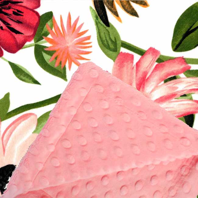 Custom baby blankets with name Silver Dimple Cuddle / E-I-E-I-O / Infant (28"x40")