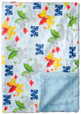 Baby Blue Dragons & Castles Luxe Cuddle