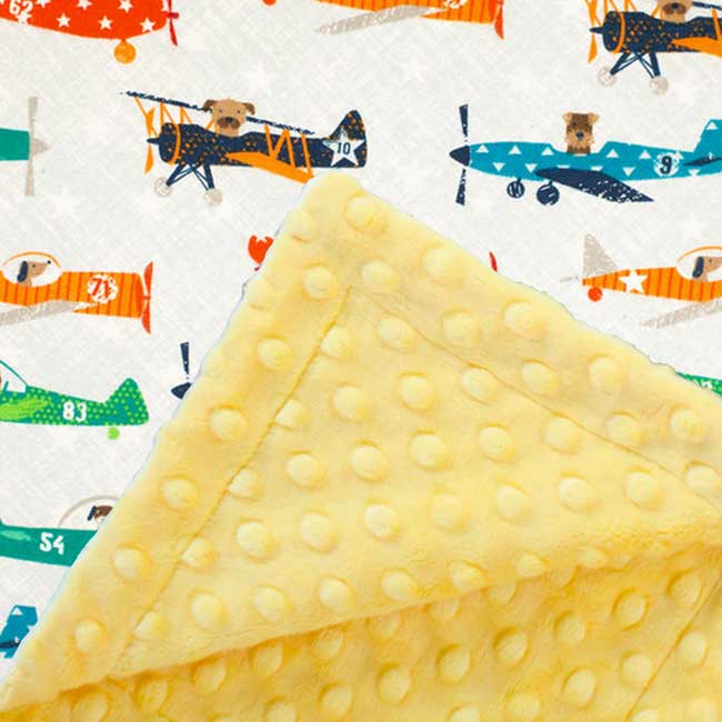 Custom baby blankets with name Silver Dimple Cuddle / E-I-E-I-O / Infant (28"x40") personalized embroidered baby blankets