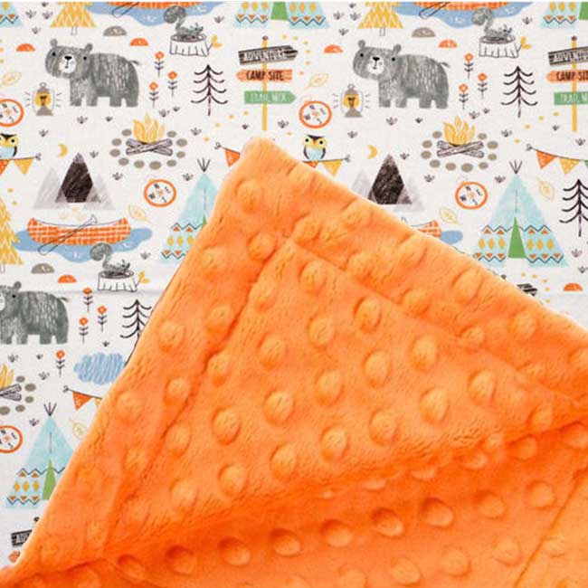 Custom baby blankets with name Silver Dimple Cuddle / E-I-E-I-O / Infant (28"x40") baby blanket shop