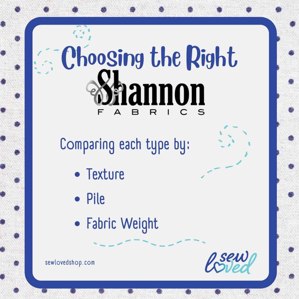Comparison of Shannon Fabrics