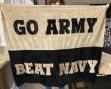 Beat Navy Blanket
