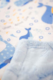 Baby Blue Whales Luxe Cuddle