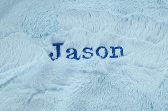 Custom baby blankets with name Infant (28"x40") minky baby blanket