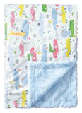 Baby Blue Animal Racers Luxe Cuddle
