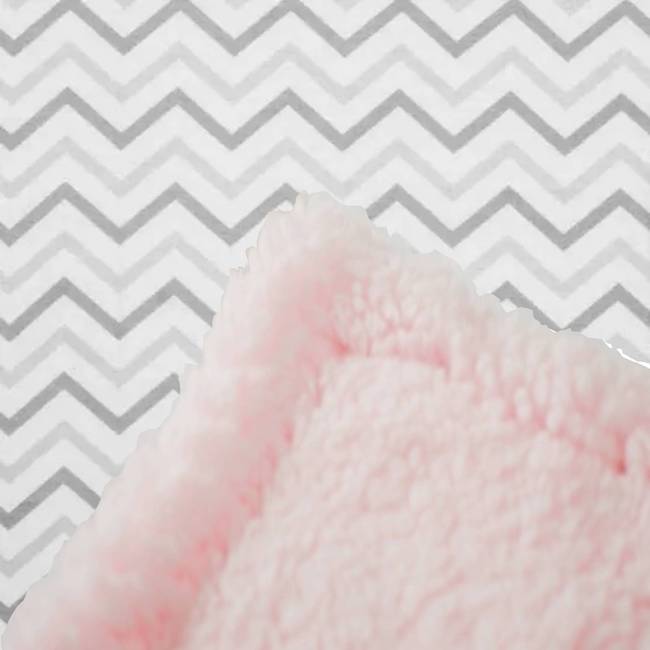 Custom baby blankets with name Blush Sherpa Cuddle / Be a Unicorn / Infant (28"x40") 